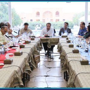 برگزاری نشست مشترک رئیس و اعضای هیات مدیره سازمان با مهندسان تفتی