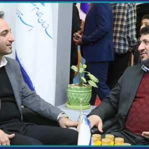 دیدار و گفتگوی رییس سازمان و استاندار یزد در حاشیه نمایشگاه پژوهش
