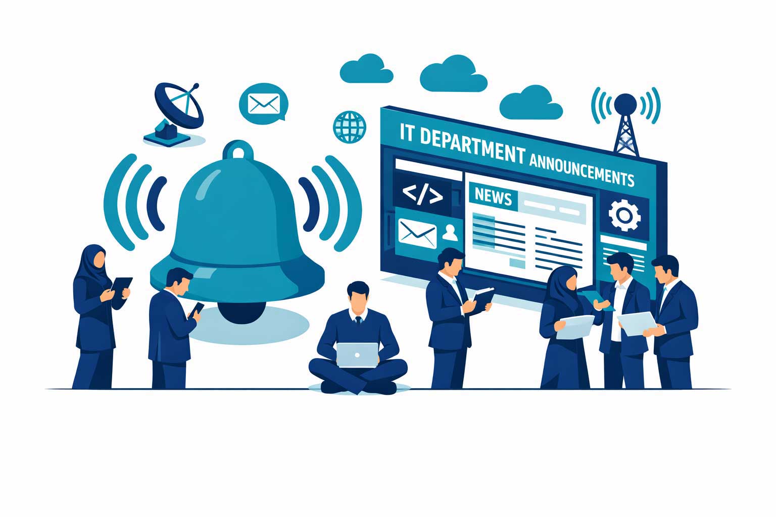 اطلاعیه‌های واحد انفورماتیک